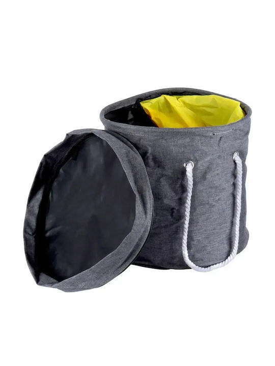 Vilde Children's Storage Basket made of Fabric Gray 30x29cm 1pcs