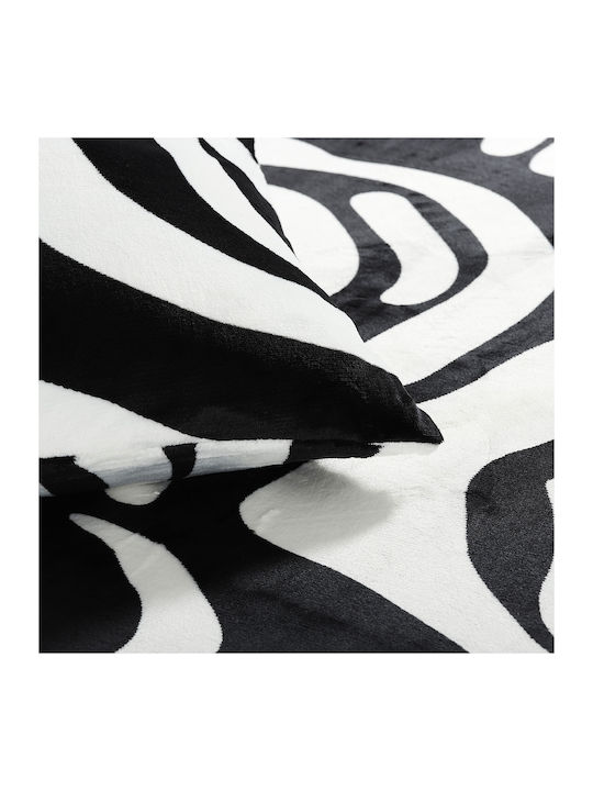 Silk Fashion Sheet Sets Queen with Elastic 160x200+30cm. Design 3 White 4pcs