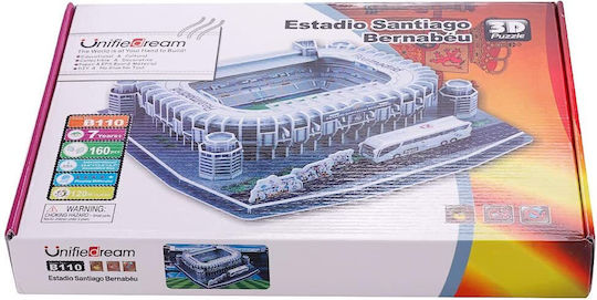 Terenul Real Madrid Puzzle 3D