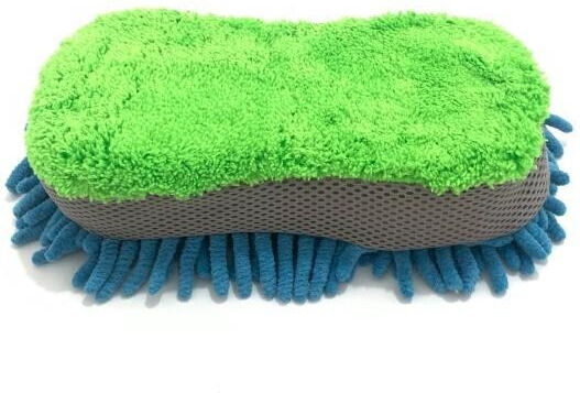 Selected Auto Pad de Spălare Chenille Burete de Spălare Dublă Față 23x11.5x6cm