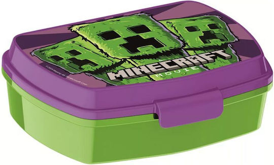 Recipient pentru copii din plastic Minecraft x x 6.5buc