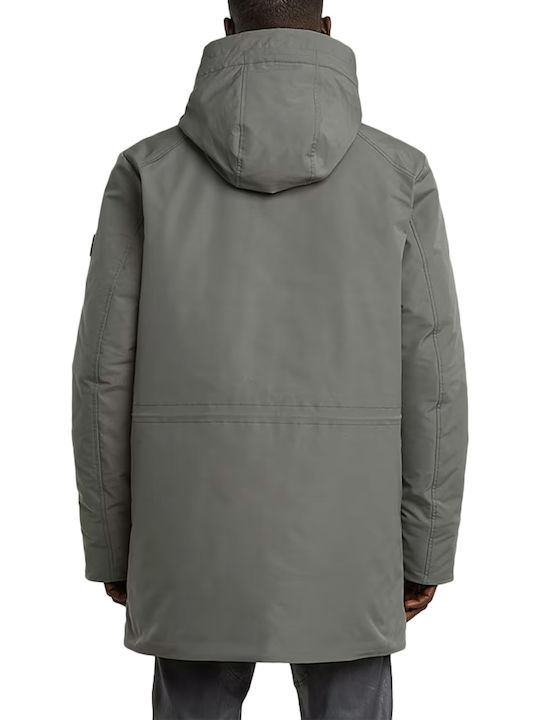 G-Star Raw Vodan Geacă Puffer Gri de Iarnă G-Star Raw Vodan Geacă Puffer Gri de Iarnă
