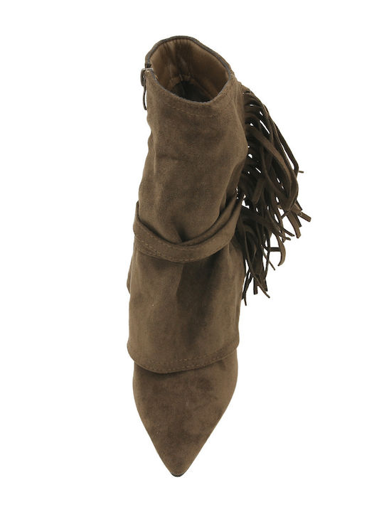 Ghete Dama Suede Maro