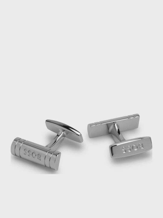 Boss Cufflinks in Silver Color