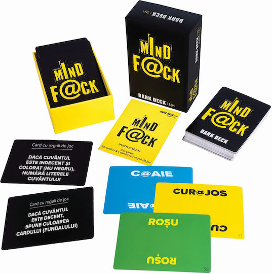 Joc de Societate Dark Deck Mind F@Ck pentru 3+ Jucători 18+ Ani (EN) AS