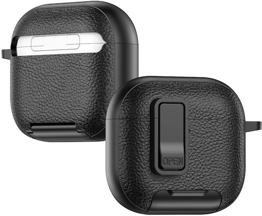 Hülle Silikon in Orange Farbe für Apple AirPods 4