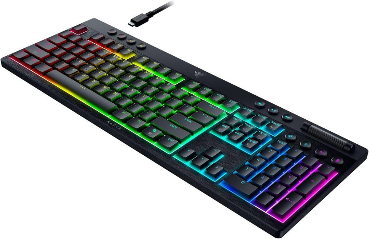 Razer BlackWidow V4 薄型 Hyperspeed Razer BlackWidow V4 Low Profile HyperSpeed Tastatură Mecanică de