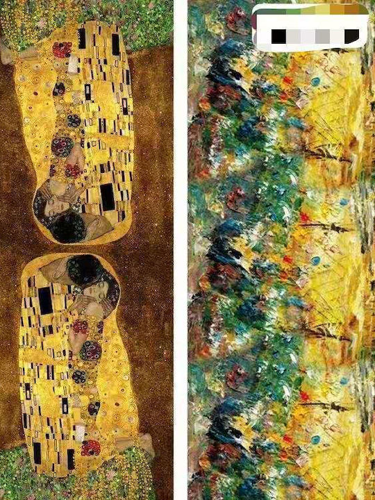 Women's Silk Scarf Yellow