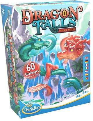 Joc de Societate Dragon Falls pentru 1+ Jucători 8+ Ani (EN) Think Fun