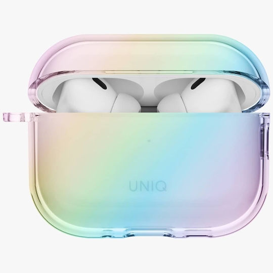 Uniq Hülle Silikon mit Haken in Mehrfarbig Farbe für Apple AirPods Pro 3
