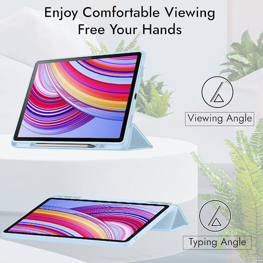 Techsuit Flex Klappdeckel Schware (Xiaomi Redmi Pad 2 Pro)