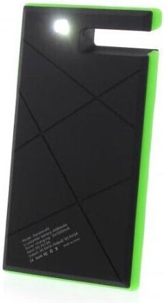 Well Solar Power Bank 4000mAh with USB-A Port Black