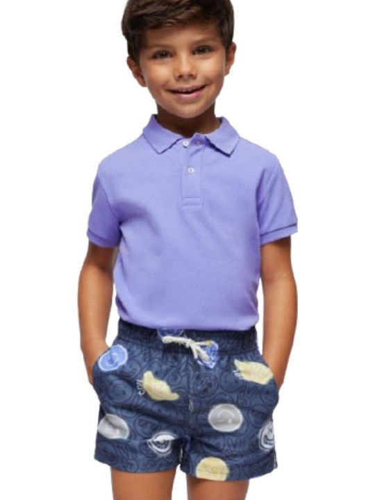 Mayoral Kids Swimwear Swim Shorts Dark Blue