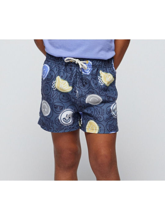 Mayoral Kids Swimwear Swim Shorts Dark Blue