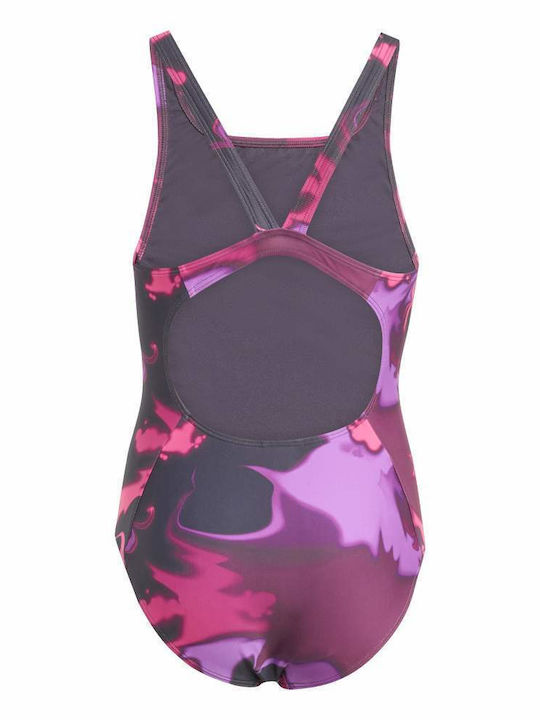 adidas Kids Swimwear One-Piece Purple
