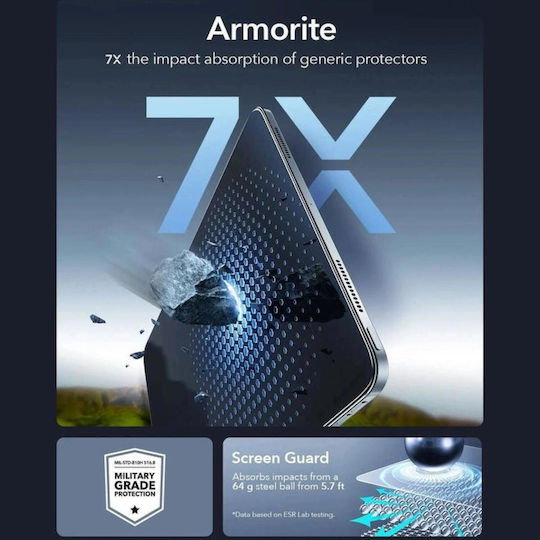 ESR Armorite Displayschutzfolie (iPad Pro 2024 13" German translation: iPad Pro 2024 13")