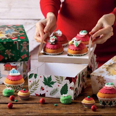 Paper Pastry Shop Box Christ Chorio