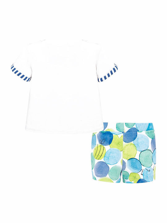 Mayoral Riviera Kids Swimwear Swimwear Set White