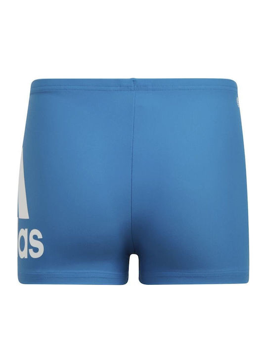 adidas Badge of Sport Kids Swimwear Swim Shorts Blue