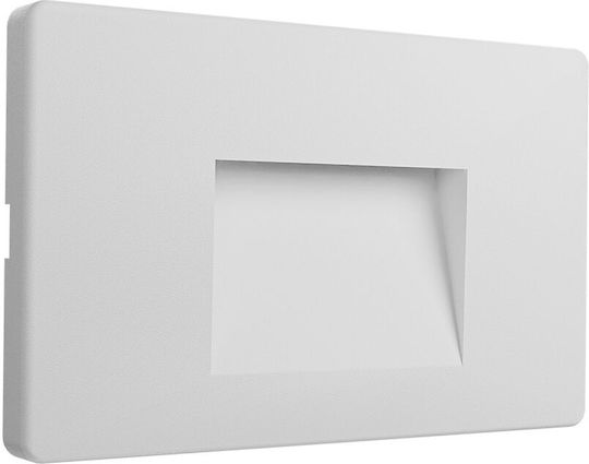 Braytron Wall-Mounted Outdoor Lighting LED IP65 with Adjustable White Light 8.5x13.4cm