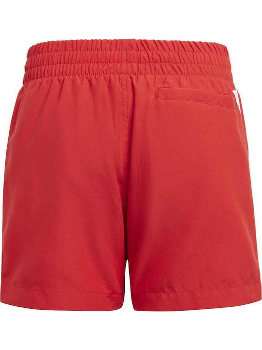 adidas 3-Stripes Kids Swimwear Swim Shorts White