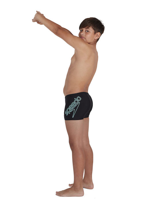 Speedo Boom Logo Παιδικό Μαγιό Βερμούδα / Σορτς Μαύρο