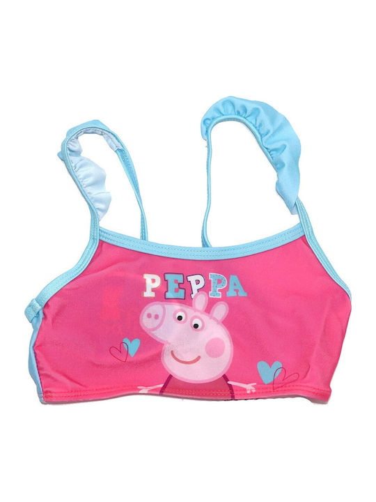 Peppa Pig Παιδικό Μαγιό Μπικίνι Ροζ