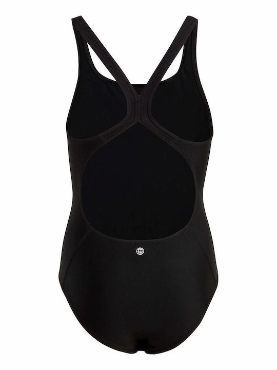 adidas 3 BARS SOL Kids Swimwear One-Piece Black