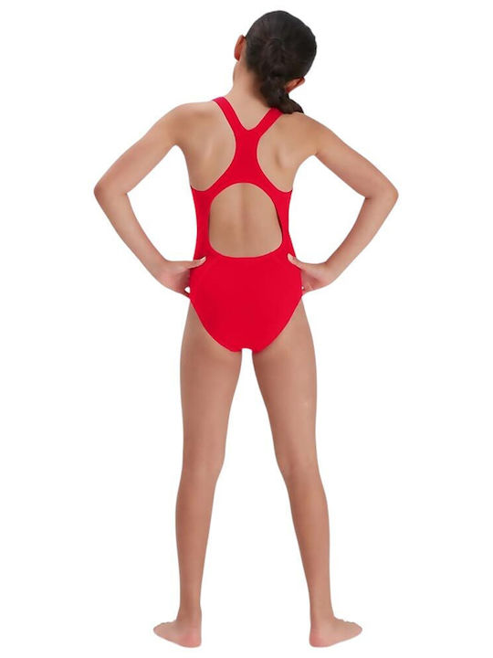 Speedo Endurance+ Medalist Kids Swimwear One-Piece Red