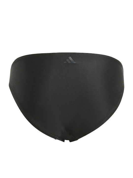 adidas Performance Big Bars Παιδικό Μαγιό Μπικίνι Μαύρο
