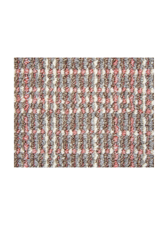Nikotex Carpets Αντιολισθητικό Χαλί Σαλονιού Warren Γκρι-ροζ 200x250
