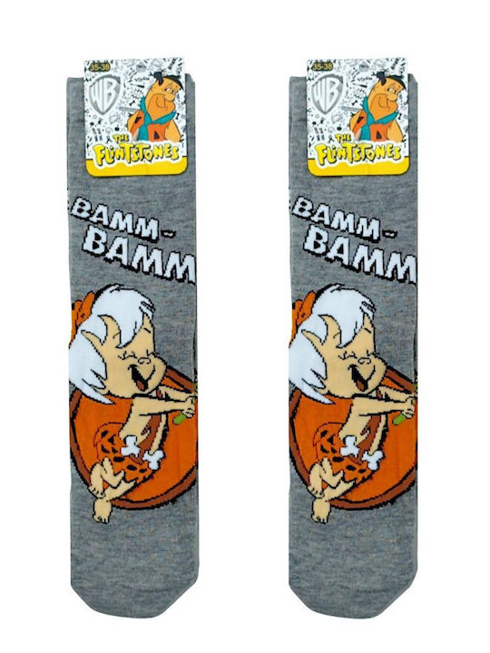 Warner Bros Kids' Socks Knee-High Flintstones Multicolored 3 Pairs