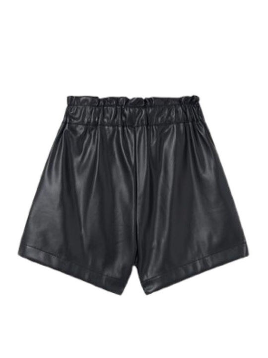Șort/Salopetă Copii din Material Textil Negru