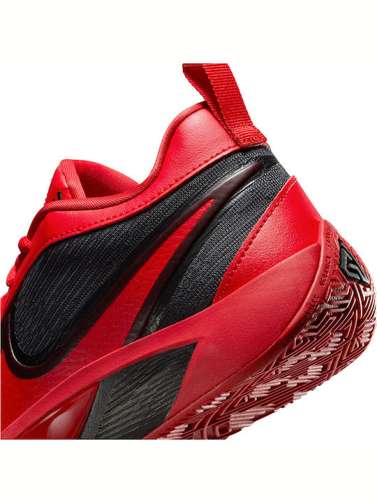 Giannis Freak 6 Gs Αθλητικά Παιδικά Παπούτσια Μπάσκετ με Κορδόνια Μαύρα