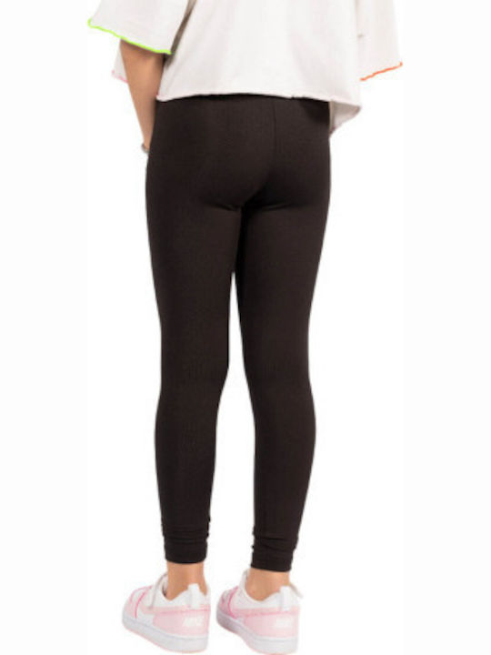 Kids Legging Sports Long Black