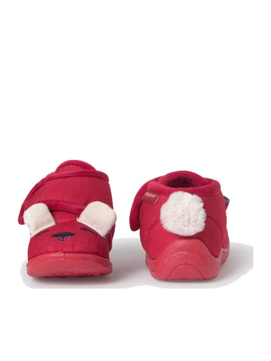 Kinderhausschuhe Stiefel Rot