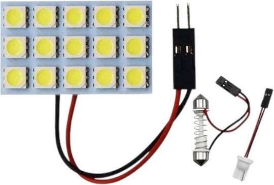 Raistar Lamps Car LED 6000K Cold White 12V 1pcs