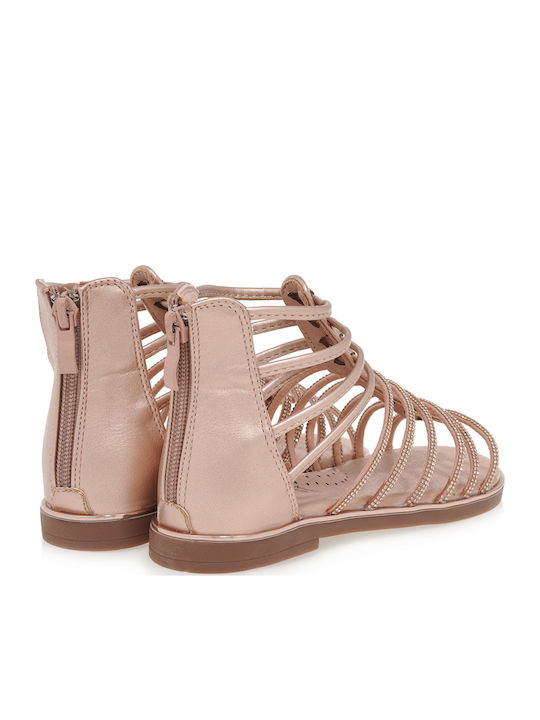 Kinder Sandalen Anatomisch Rose Gold