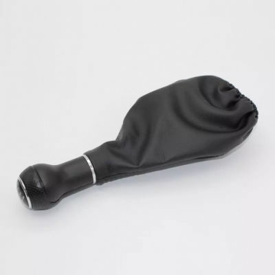 6 Shift Knob with Bubble for Volkswagen Golf 3/5 black