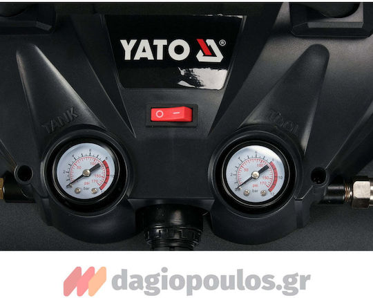 Yato Τρόμπα Αυτοκινήτου με Καλώδιο Αναπτήρα 12V