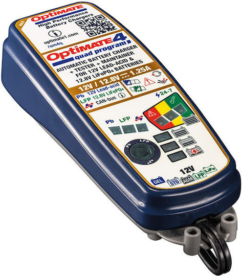 Tecmate OptiMate 4 Încărcător De Motocicletă