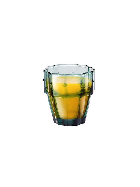 Alpina Set of Glasses made of Glass in Green Color 240ml 4pcs