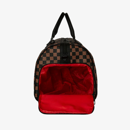 Sprayground Duffle Sack Voyage Black made of Artificial Leather L50.8xW25.4xH27.3cm