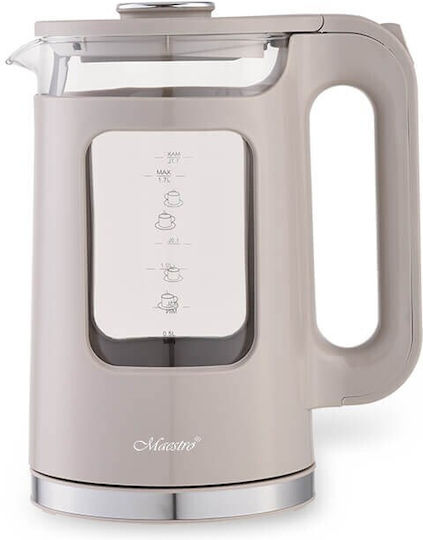 Maestro Kettle 1.7lt 2200W Beige