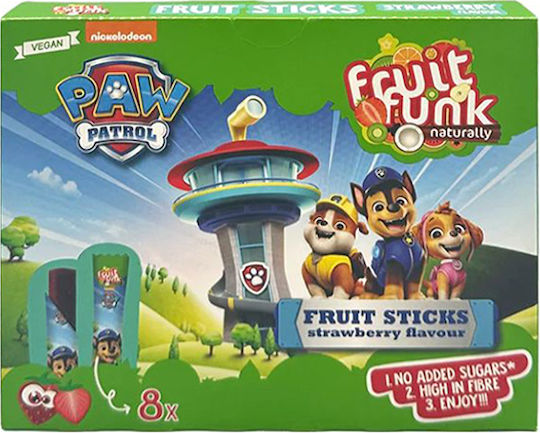FruitFunk Ζαχαρωτά Χωρίς Προσθήκη Ζάχαρης Χωρίς Γλουτένη Vegan 8τμχ 10gr