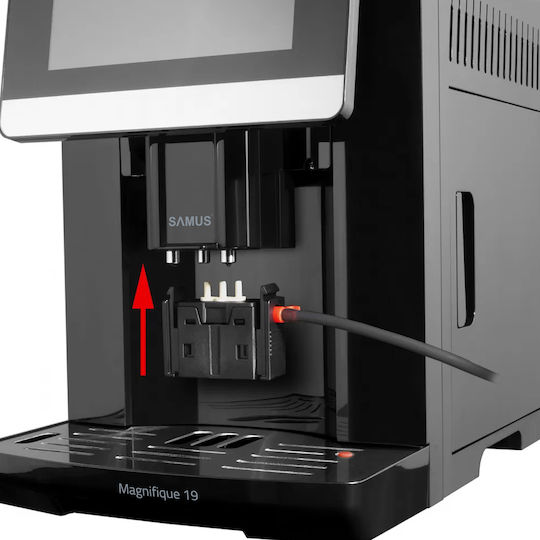 Samus Automat de Espresso 1450W Presiune 19bar pentru Cappuccino Gri