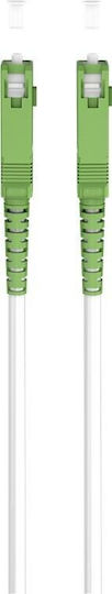 Goobay Optical Fiber Cable SC-APC 25m White