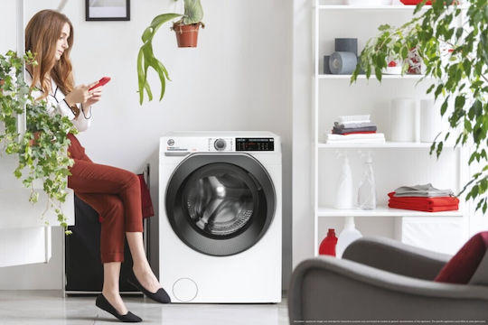 Hoover Πλυντήριο Ρούχων 8kg με Τεχνολογία Ατμού 1200 Στροφών HW 28AMC7/1-S