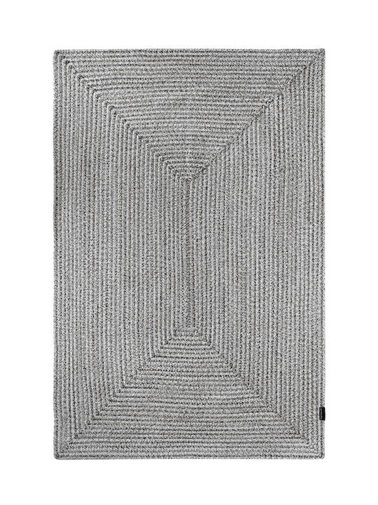 Guy Laroche Tonical Teppich Rechteckig Synthetisch,Polyester/Cotton/Leather Grey