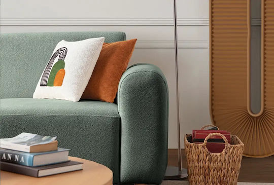 S-loft Corner Couch with Left Corner Sea Green 206x290x85 cm